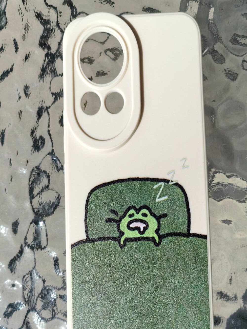 Funny Sleepy Frog Phone Case